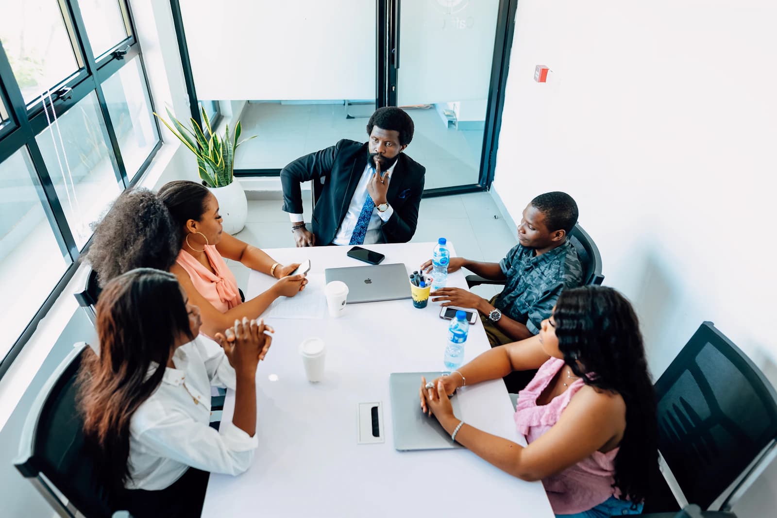 A management team reviewing its FobizGrowth results
